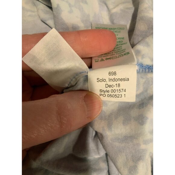 Lilly Pulitzer Sadie Polo Peri Blue Turtley Awesome Dress, Size L - Picture 11 of 11